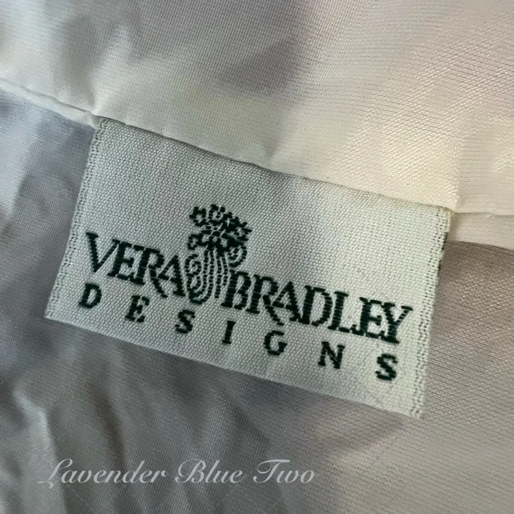 Vintage VERA BRADLEY Windsor 1995 Backpack Sling USA Drawstring Red Gold Quilt - Picture 16 of 17